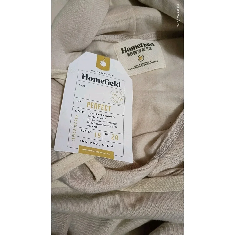 Homefield Unisex Hooded Sweatshirt‎ Size 3xl